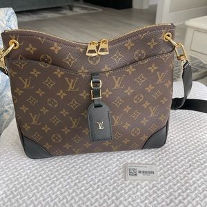 Louis Vuitton Odeon MM in Black. Authentic